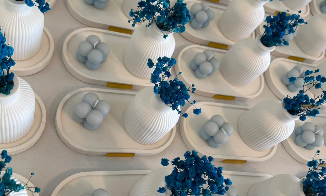 Concrete décor pieces